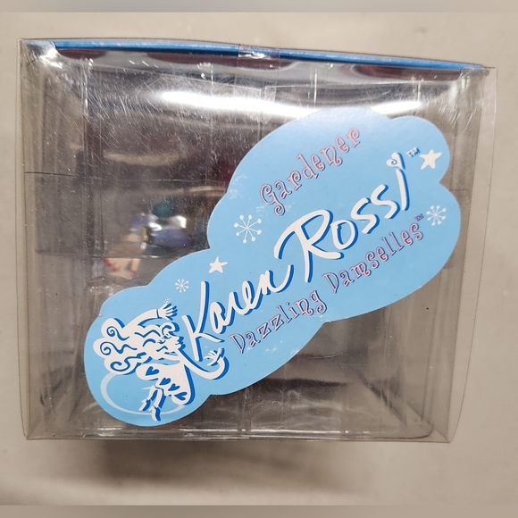 Silvestri Karen Rossi Hanging Metal Ornament Fanciful Flights Gardener Bees - Picture 7 of 8